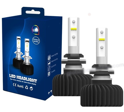 Par Ampolletas Led H27 880,881 8000 Lumenes (sin Ventilador)