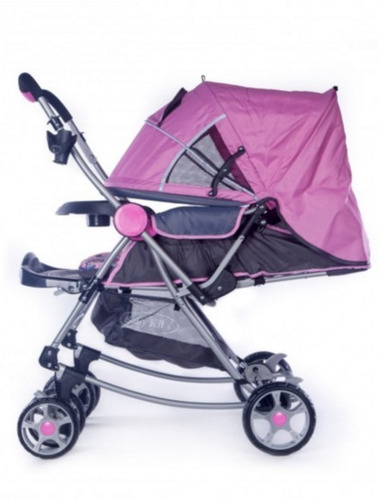 Coche Cuna De Paseo Funcion Mecedora Para Bebe,reversible