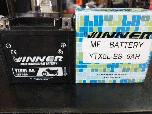 Bateria Ytx5l Bs Winner Gel Oferta