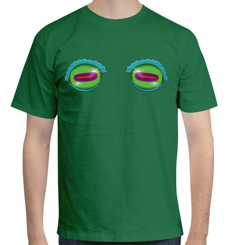 Playera Cartoon - Unisex - Ojos De Monstruo Del Lago