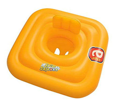 Asiento De Natación Bestway Swim Safe, Amarillo, 1-2 Años, C