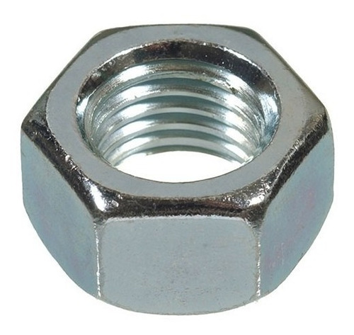 Tuerca Exagonal De Hierro Zincada 1-1/8 X 30 Undidades
