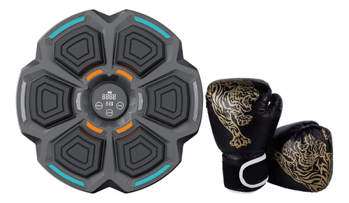 Máquina De Boxeo Inteligente, Guantes Negros Para Adultos