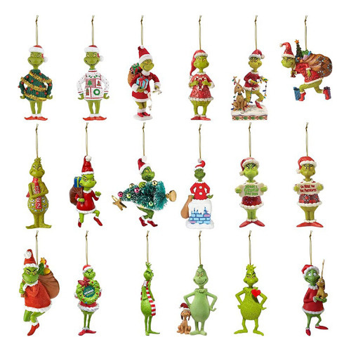 Decoraciones Colgantes For Árboles De Navidad Del Grinch, 1