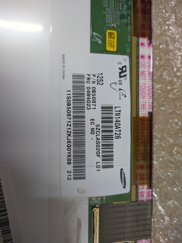 Lcd Nt 14nsl40p Hd Lp140wh4-tnl1 18200156 (Reacondicionado)