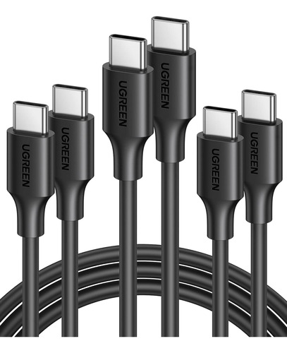 Ugreen Usb C A Usb C Cable 60w Compatible Con 3 Paquetes Con