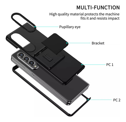 Funda para celulares para Samsung Galaxy Z Fold 6 5g Case Protector Use Rudo Soportes