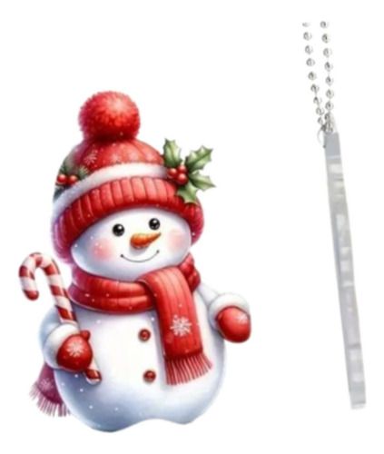 5 Colgante De Muñeco De Nieve Para Árbol De Navidad,