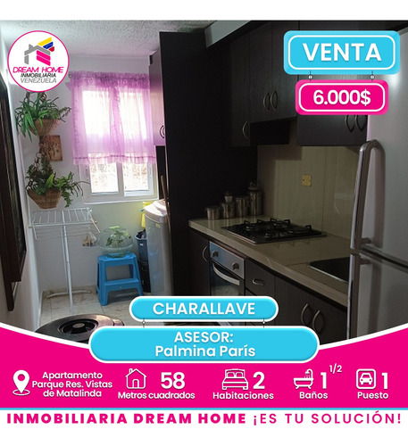 Apartamento En Venta  Parque Residencial Vistas De Matalinda  - Charallave 