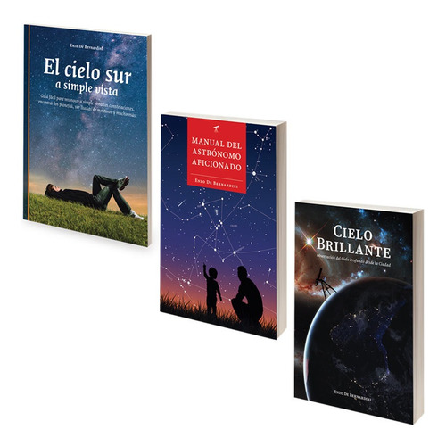 Promo 3 Libros De Astronomía Mapas Manual Observación