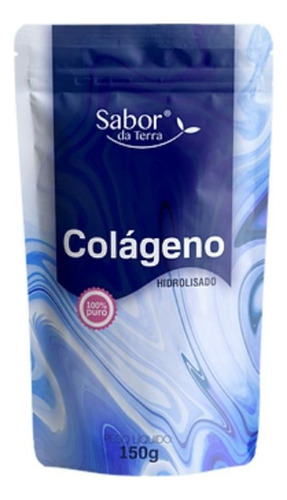 Colágeno Hidrolisado Em Pó Sabor Da Terra 100g