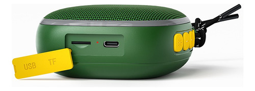 2 Pack Bocina Portatil Bluetooth 5.3 Luz Rgb Ipx5 5-7h Mo1 Color Verde Musgo