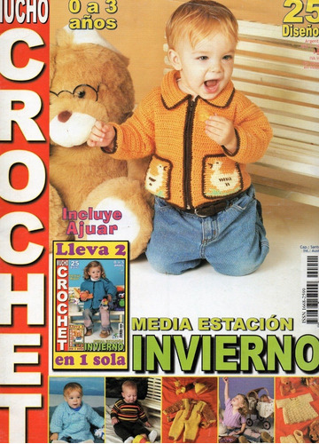 Revista Mucho Crochet Año1 N°1 Bebes 0a3años Niños Otoño/inv