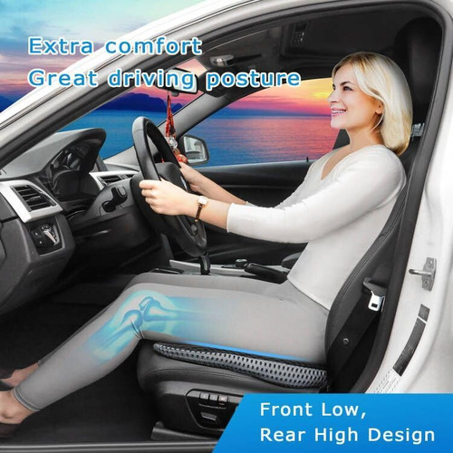 Cojín De Asiento De Coche Con Forma De Cuña Para Asiento De