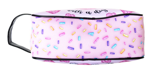 Imagen 4 de 5 de Neceser Organizador Cosmeticos Sweet Bulldog Frances