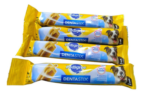 Pedigree Dentastix Snack Cuidado Oral Perro Mediano 4 Barras