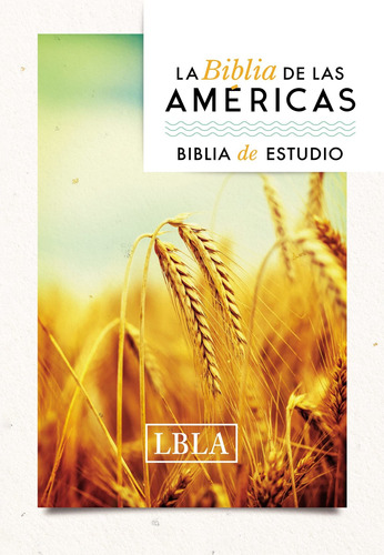 Libro Biblia De Las Americas - Biblia De Estudio - Nuevo