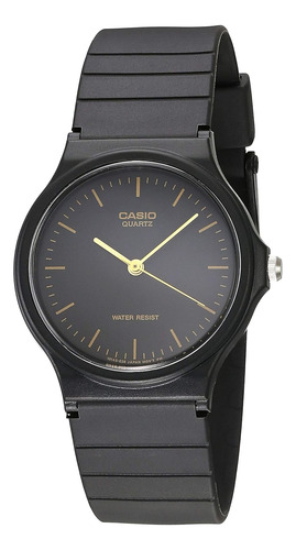 Reloj Casio Mq24 Series Quartz Analógico Para Hombre Negro/d