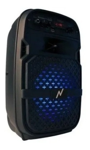 Parlante Inalambrico Portable Noga Bt400 Karaoke Led Fm 75w 