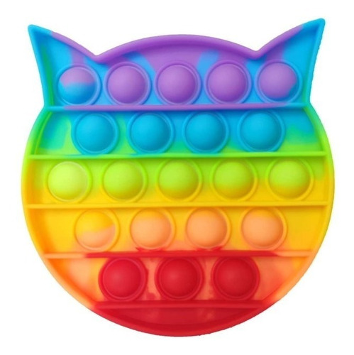 Imagem 5 de 8 de Pop It Fidget Brinquedo Anti Stress Sensorial Toy Bubble Top