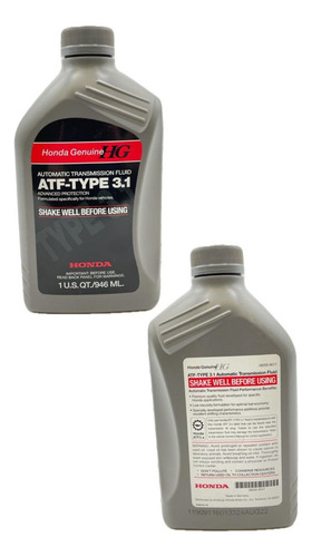 7 Pack Atf Type 3.1 9vel Honda Transmision Aut Pilot 19-22