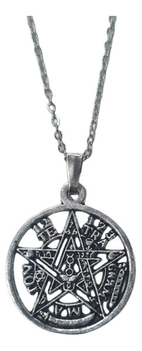 Collar Tetragramaton Estrella Amuleto Talisman Proteccion