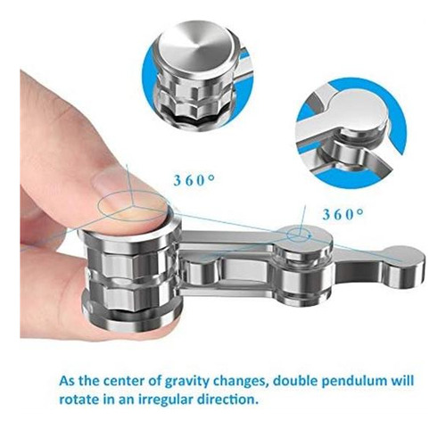 Versión Actualizada Anti-ansiedad Fidget Spinner, Fidget Han