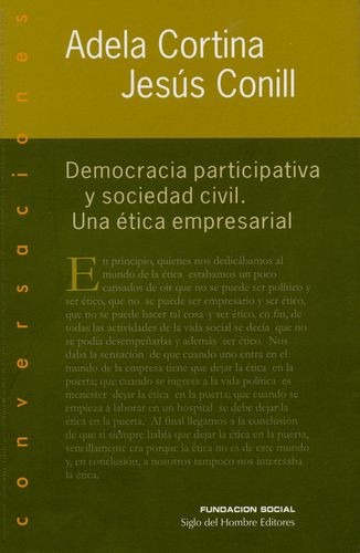 Libro Democracia Participativa Y Sociedad Civil. Una Ética
