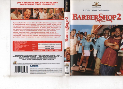 Barber Shop 2 - Dvd Original - Buen Estado