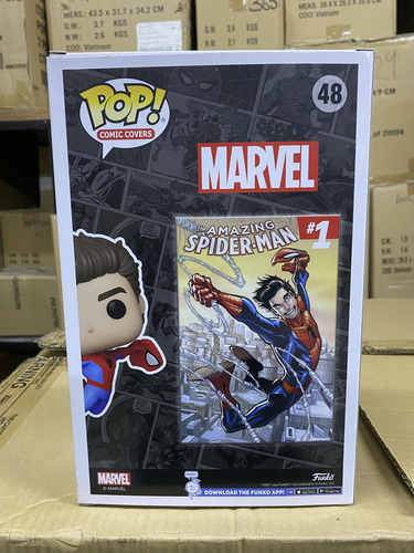 Spider-man Cover 48 Marvel Comics Amazing #1 Funko Pop