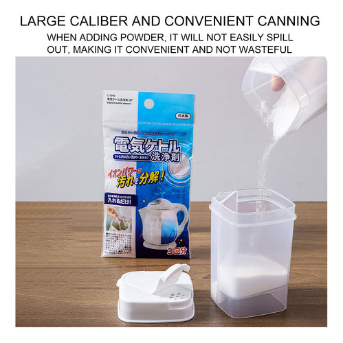 Caja De Almacenamiento, Botella De Polvo, Medición De Polvo,