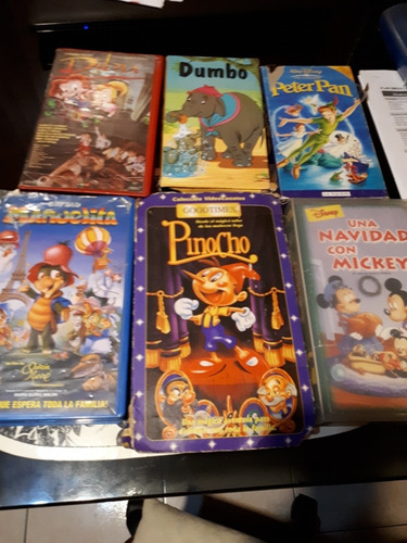 Películas Infantiles Vhs, 22 Vídeos En 300 $