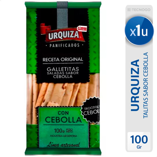 Talitas Con Cebolla Urquiza Galletita Salada - Mejor Precio