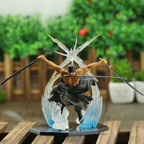 Action Figure One Piece Roronoa Zoro Battle Version C/ Caixa