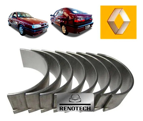 Bronzina De Biela Std Renault 19 Rt 1.8 8 16v 7701349885