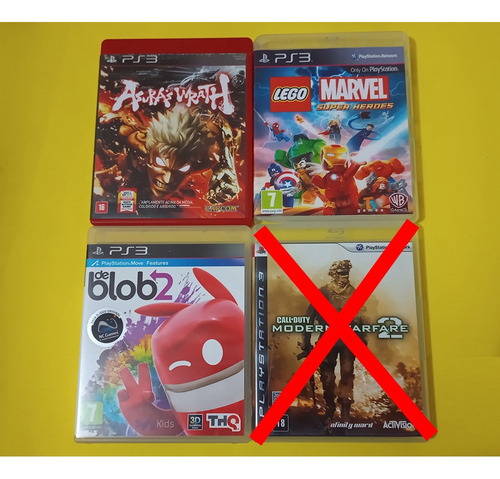 Estojos Vazios Para Jogos Ps3 E Xbox 360 (Usado)