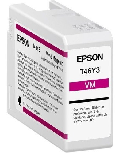 Cartucho Epson Modelo T46y Magenta Para P900 50 Ml /vc