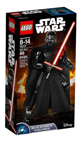 Lego Star Wars Figura Para Construír Kylo Ren 86 Piezas Febo