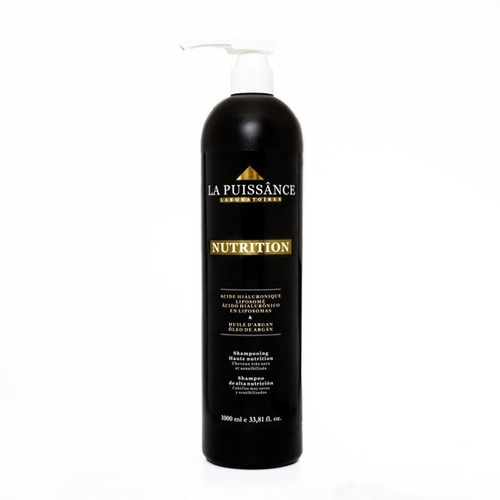 La Puissance Shampoo Nutrición Capilar Con Argan X 1000ml. 