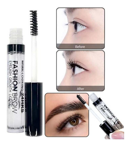 Rimel Mascara Gel Para Cejas Y Pestañas Fijador Transparente