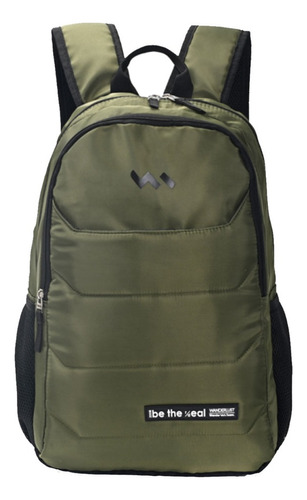 Mochila Verde Deportiva Wanderlust Porta Notebook Urbana 