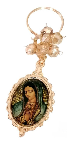 Virgencita Dé Guadalupe 10 Llaveros Recuerdo Con Celofán