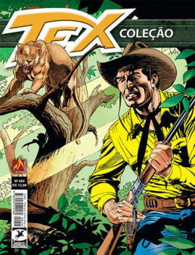 Tex Coleção Nº 494: Springfield Calibre 58, De Nizzi, Claudio. Editora Mythos, Capa Mole Em Português