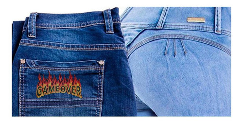Insignia De Parches Gameover, Mxtis-003, 3 Parches, Gameover