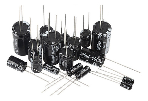 20 X Capacitor Electrolitico 220 Uf 105° 25v 35v 50v