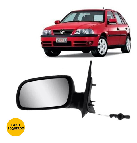 Par Retrovisor Saveiro Gol G3 G4 99 Ate 2012 C Controle 4p