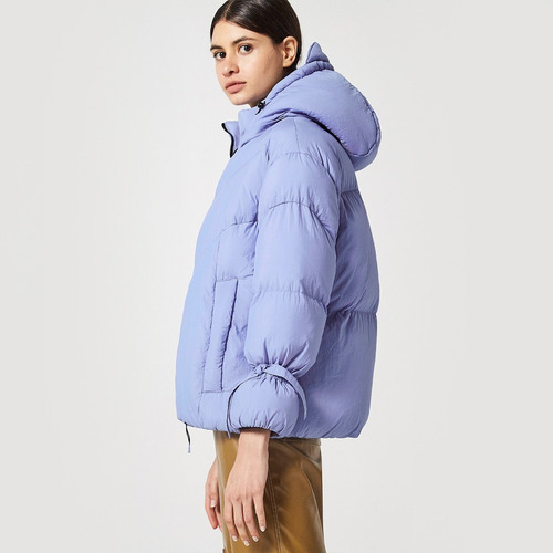 Campera Puffer Stellar Purple