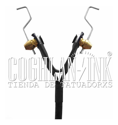 Tattoo Clipcord Pro 2,4mtrs Soft Silicone Tensión Fuerte!