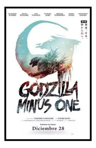 Póster Original, Oficial Godzilla Minus One