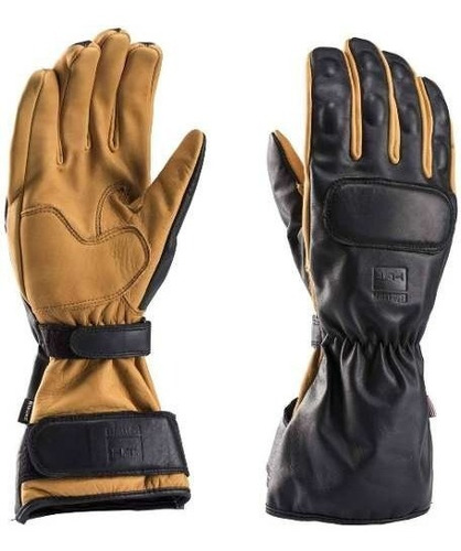 Imagen 2 de 2 de Guantes Touring Blauer Backup Negro/marrón
